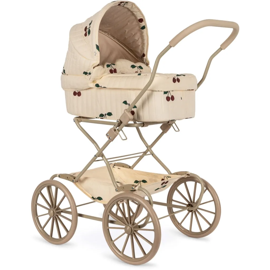 Doll Pram - Glitter Cherry