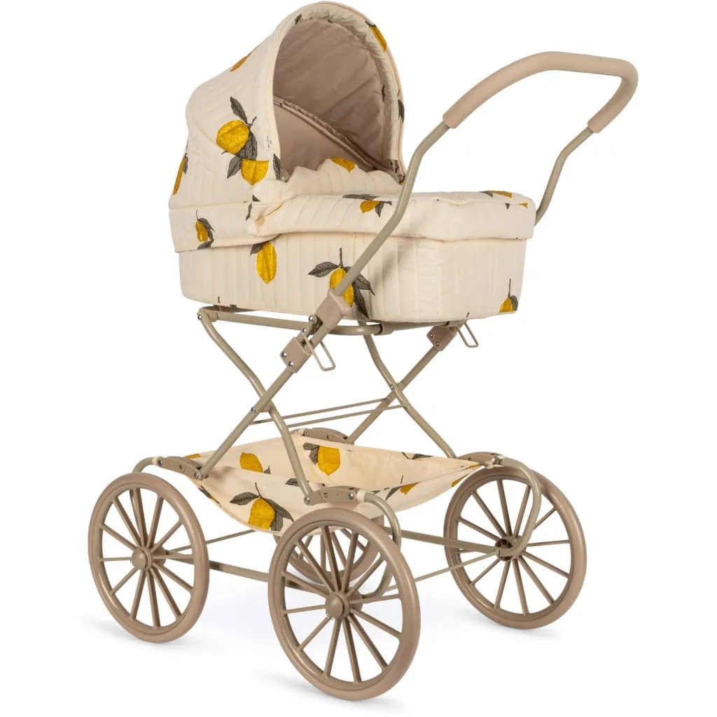 Doll Pram - Glitter Lemon