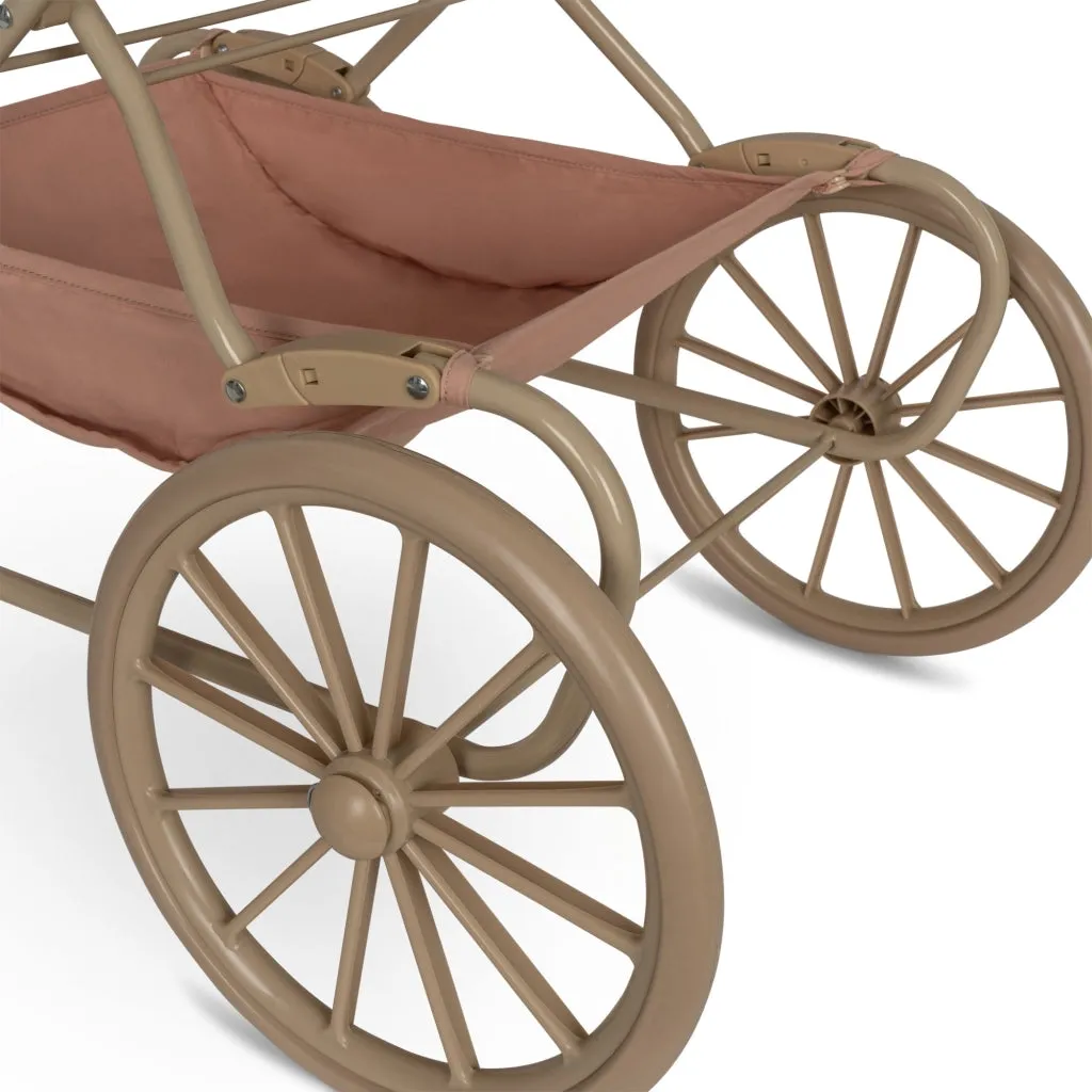 Doll Pram - Mahogany Rose