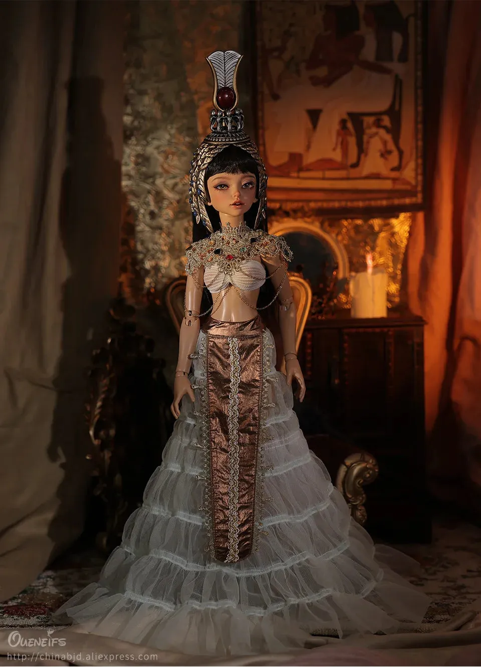 Fairyland Minifee Iset BJD 1/4 Doll | Active Line Girl, Gypsy Egypt Design Fullset, Christmas Gift