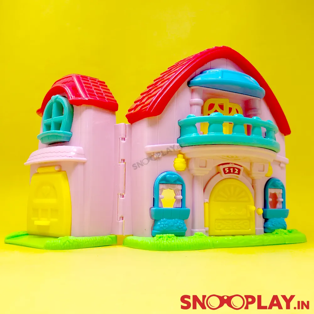 Family Welcome House Playset For Kids - Big (Doll House)