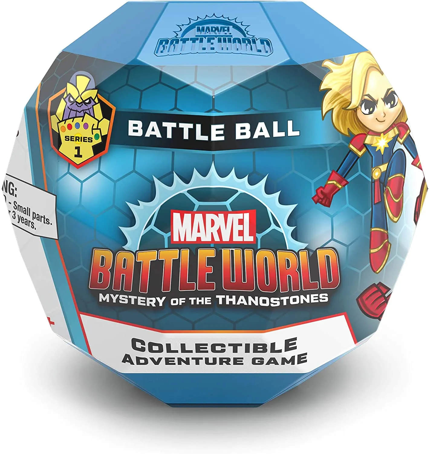 Collectible Series 1 Funko Marvel Battleworld: Adventure Game Battle Ball.