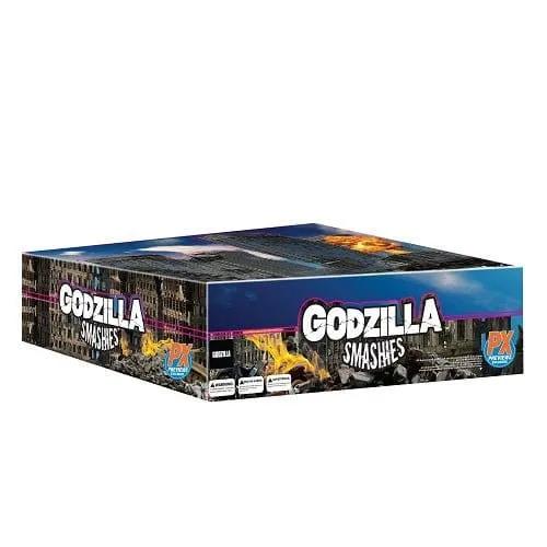 Godzilla Smashies 12Pc Stress Doll Display Case - PREVIEWS Exclusive