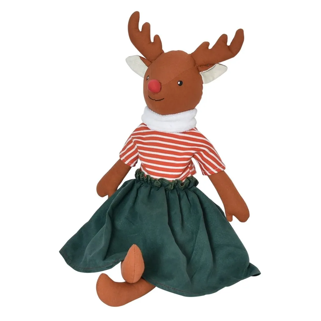 Handmade Christmas Reindeer Doll