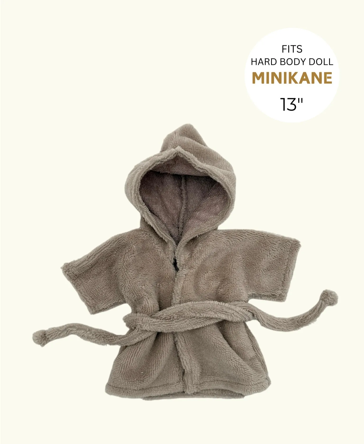 HOLIDAY EXCLUSIVE | Hooded Bathrobe - Cream