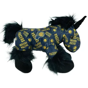 Indiana Pacers 9.5" in Team Color Mini Print Unicorn Plush Doll in Navy by FOCO