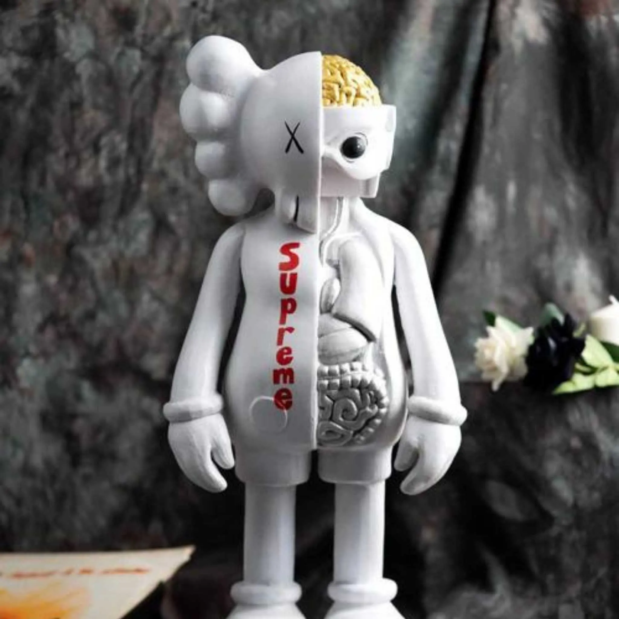 Inner Beauty: The White KAWS & Supreme Figure