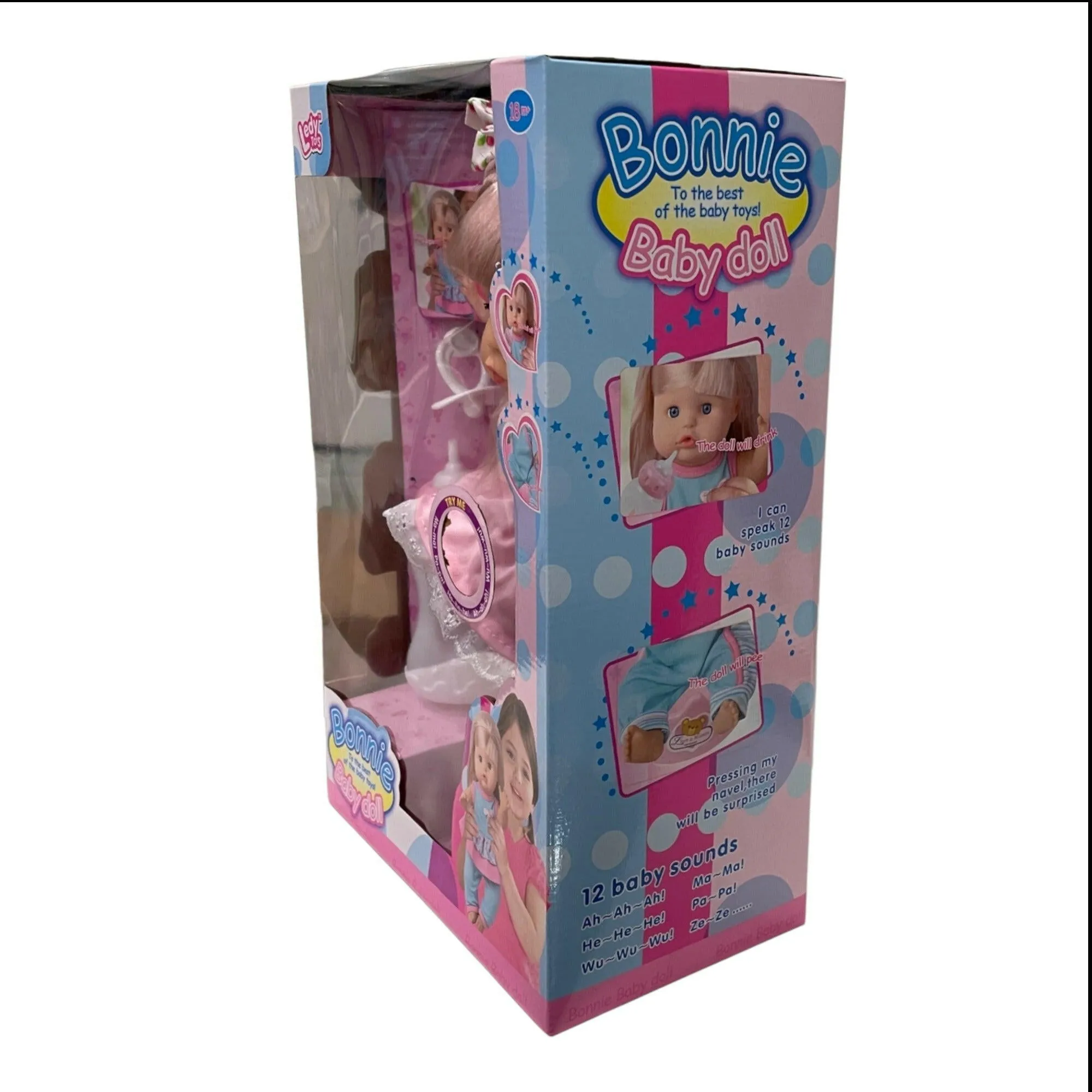 Interactive Bonnie Baby Doll Set with Toy Accessories