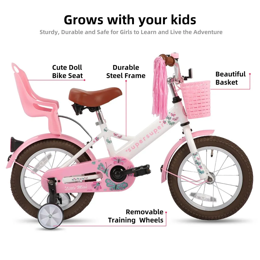 JOYSTAR Little Miss Girls Bike for 2-9 Years