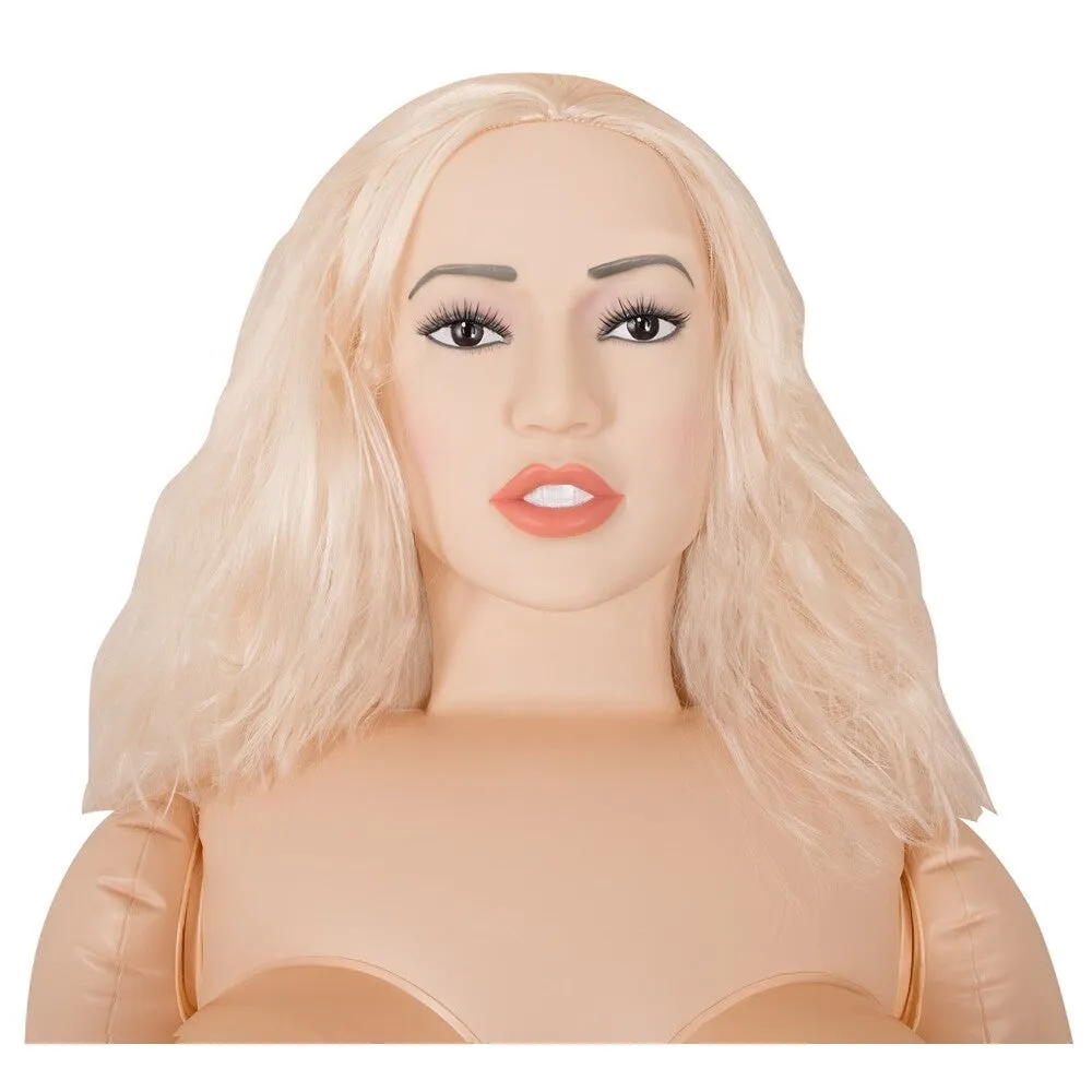 Juicy Jill Inflatable Life-Size Love Doll With 3D Face