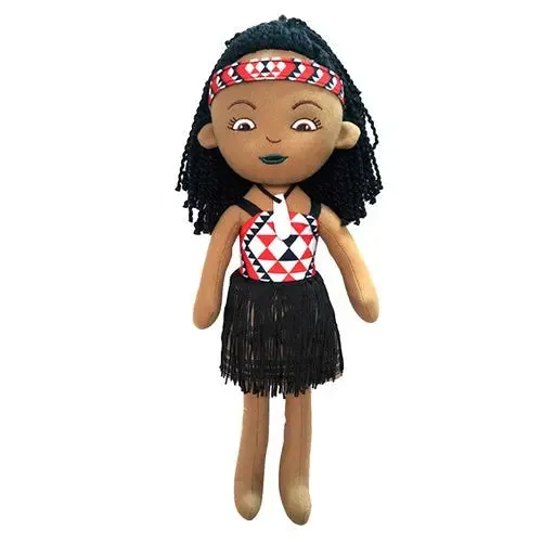 Kapa Haka Girl Soft Doll