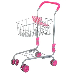 Kids Shopping Trolley With Doll Seat