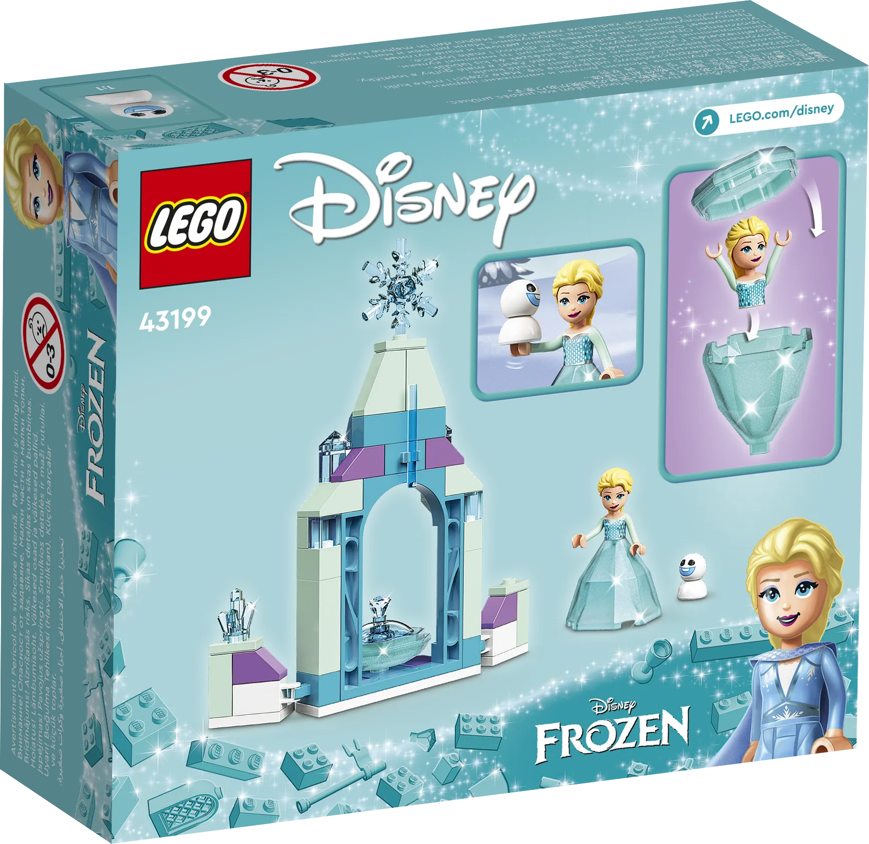 LEGO 43199 Disney Princess Elsa's Castle Courtyard