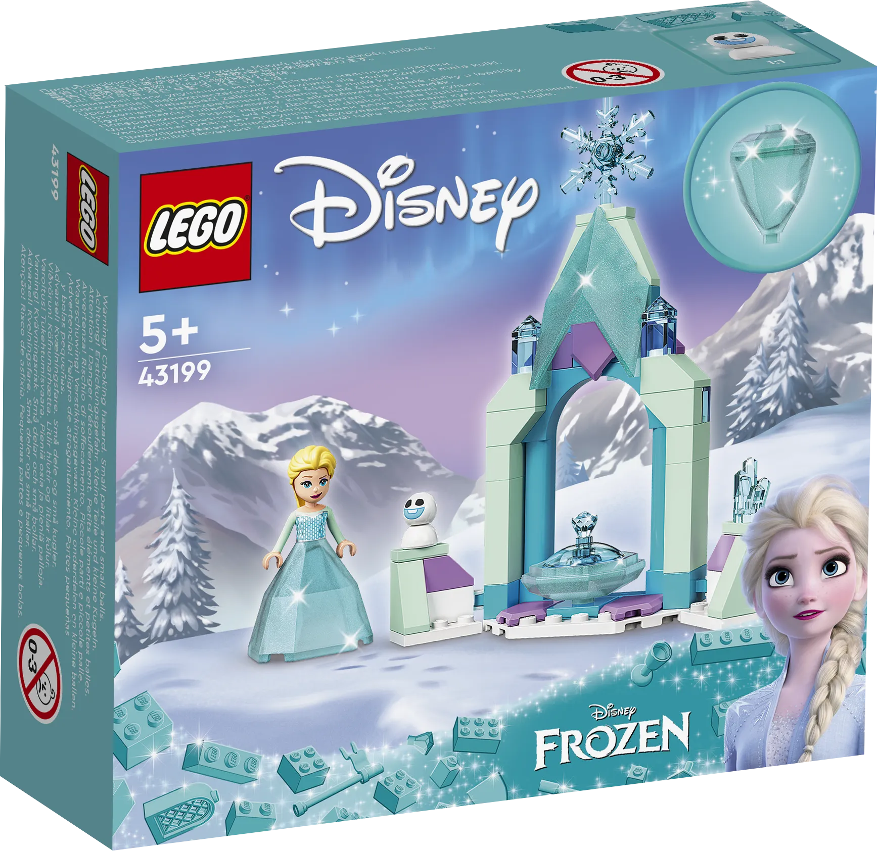 LEGO 43199 Disney Princess Elsa's Castle Courtyard