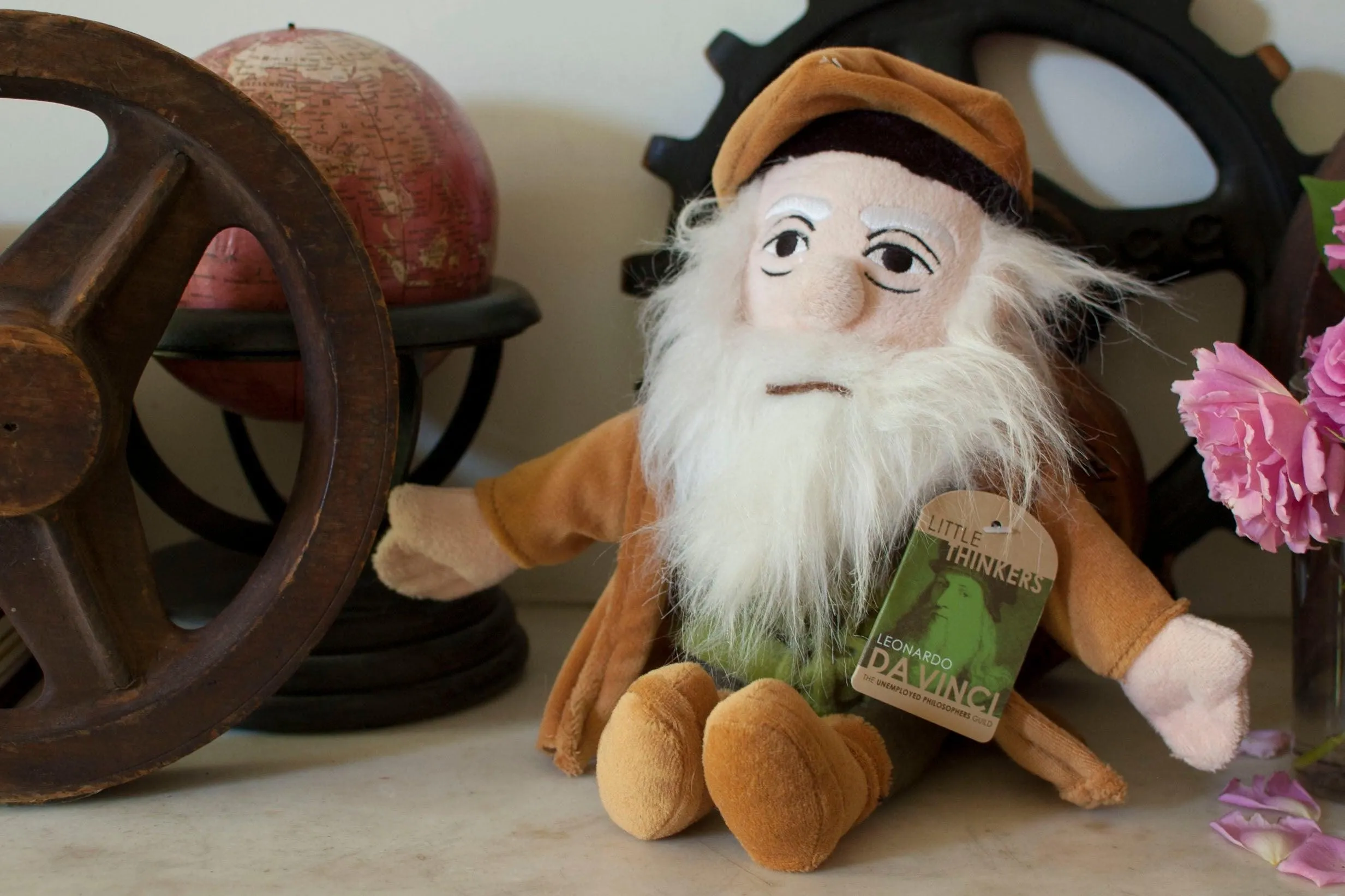 Leonardo da Vinci Plush Doll