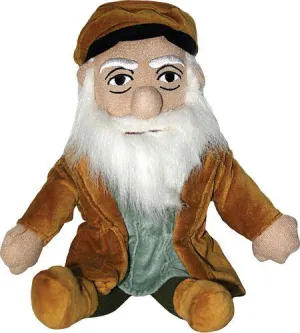 Leonardo da Vinci Plush Doll