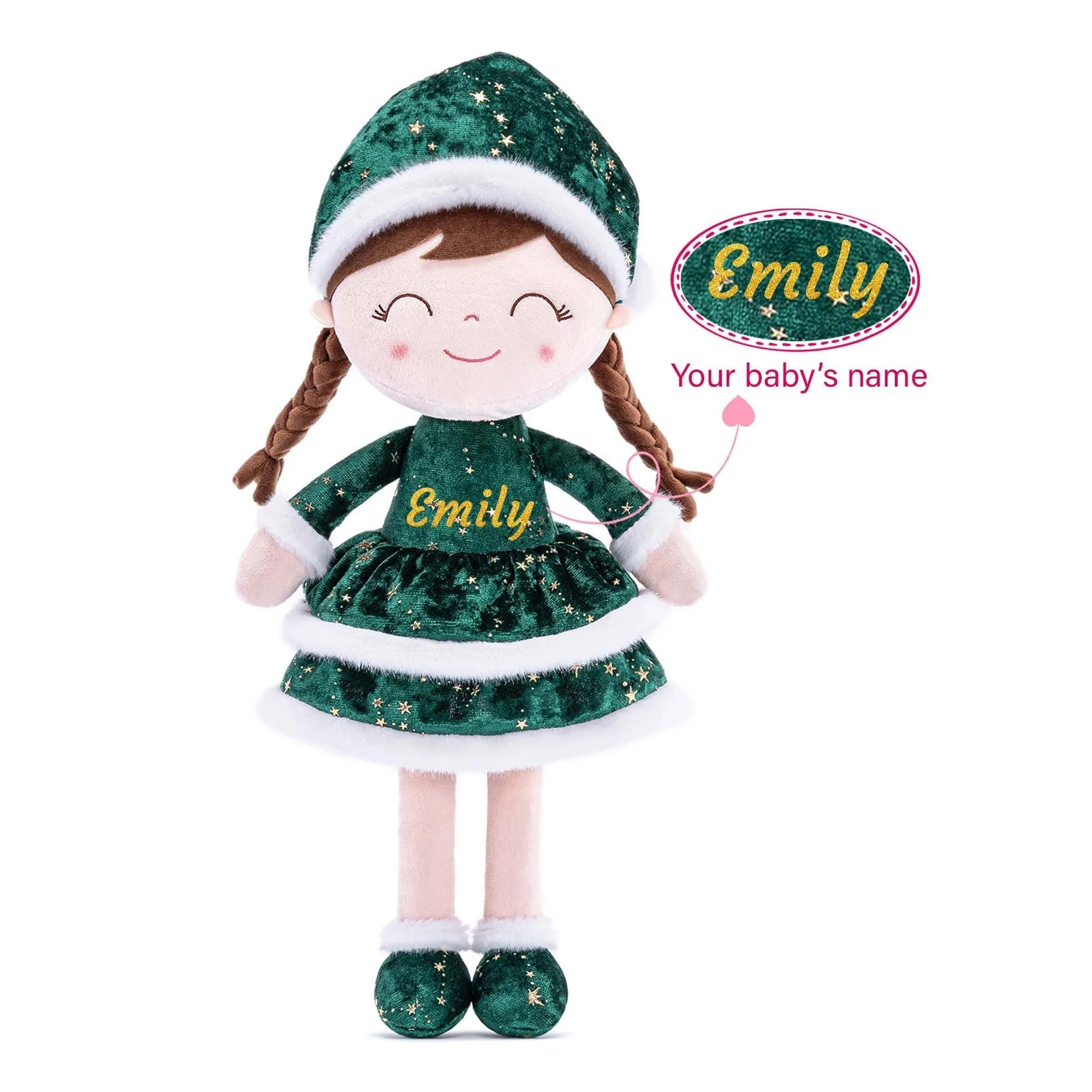 (Limited Edition) 16-inch Personalized Christmas Dolls Series