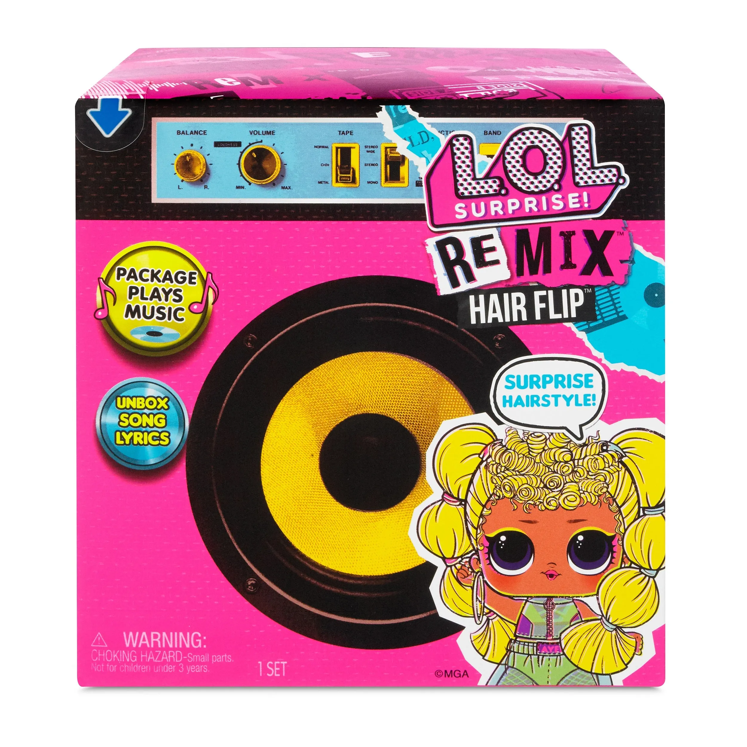 L.O.L. Surprise! Remix Hair Flip Dolls – 15 Surprises with Hair Reveal & Music