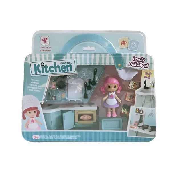 Lovely Doll Angel Kitchen Set