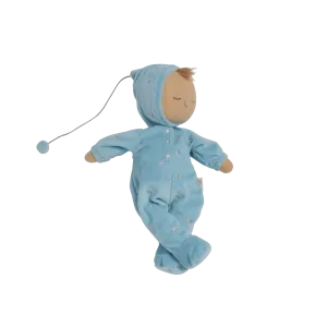 Lullaby Dozy Dinkum Doll - Leo (Baby Blue)