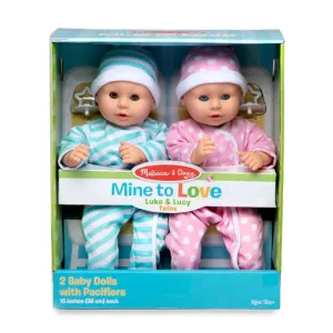 Melissa & Doug Mine to Love: Luke and Lucy Dolls