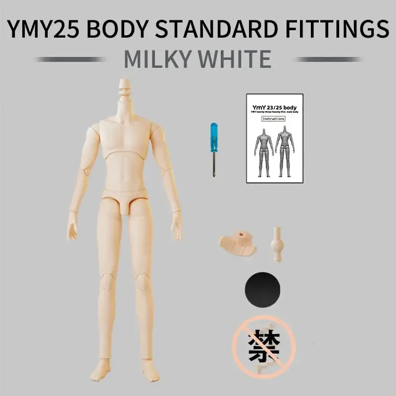 New YMY23/25 Male Body Joint Doll DIY | 22cm/23.5cm Body for Blyth, GSC Head, 0B22, 0B23, 0B24 BJD Doll Accessories