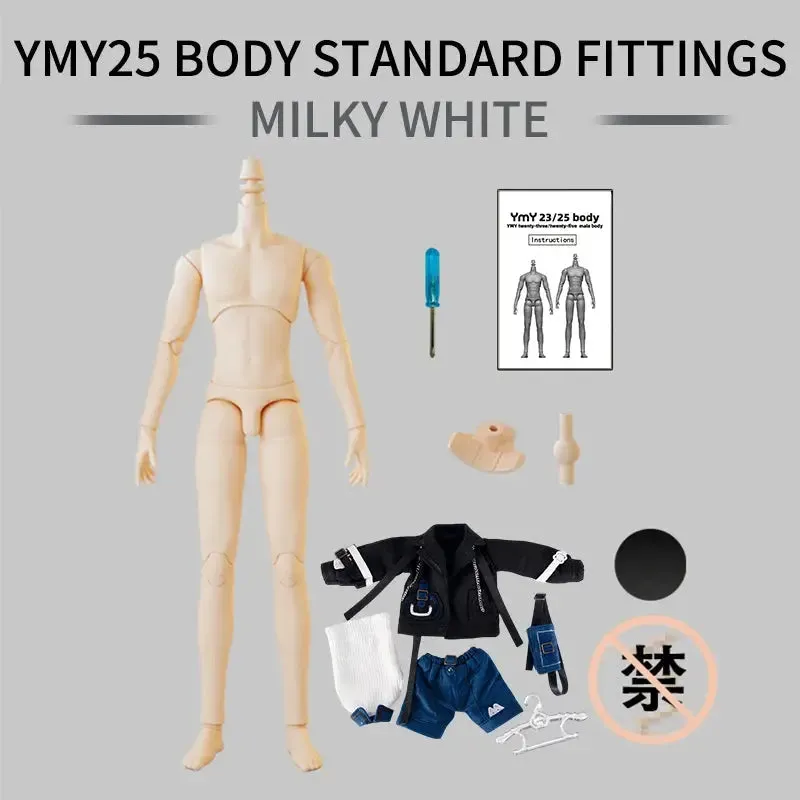 New YMY23/25 Male Body Joint Doll DIY | 22cm/23.5cm Body for Blyth, GSC Head, 0B22, 0B23, 0B24 BJD Doll Accessories