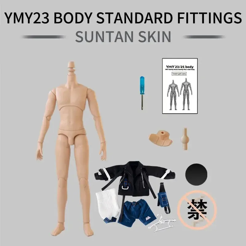 New YMY23/25 Male Body Joint Doll DIY | 22cm/23.5cm Body for Blyth, GSC Head, 0B22, 0B23, 0B24 BJD Doll Accessories