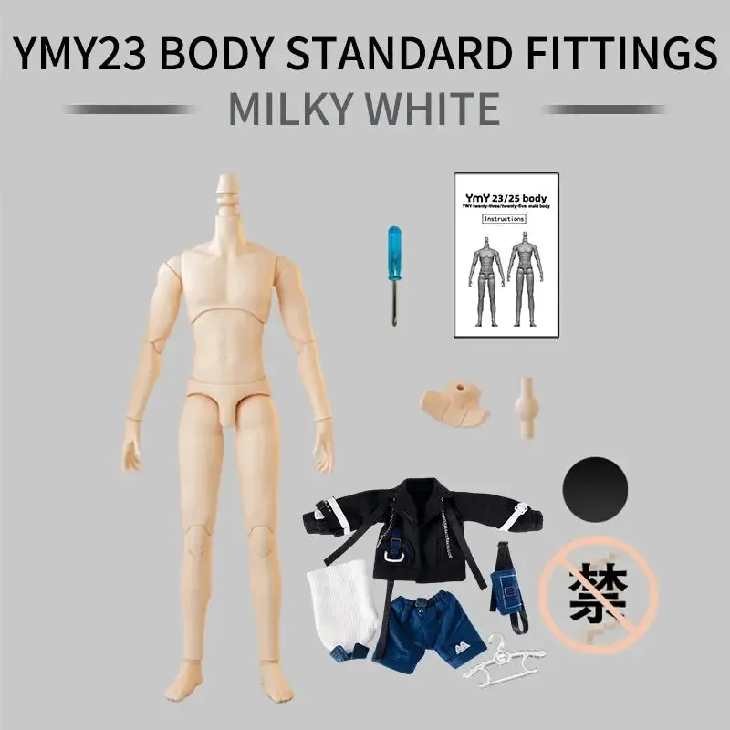 New YMY23/25 Male Body Joint Doll DIY | 22cm/23.5cm Body for Blyth, GSC Head, 0B22, 0B23, 0B24 BJD Doll Accessories