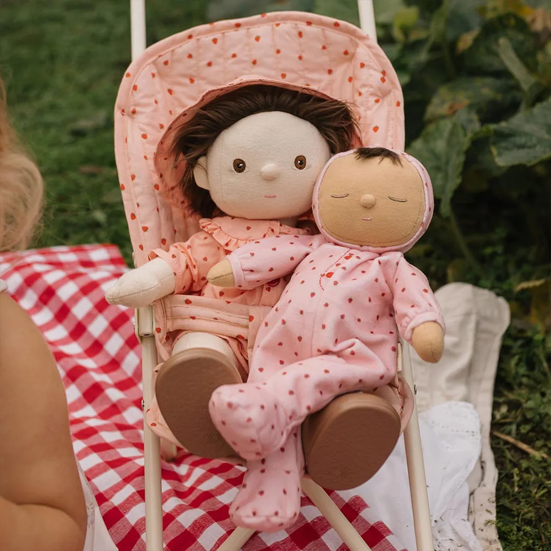 Olli Ella Dozy Dinkum Doll - Pip Strawberry