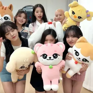 Original Kpop Ive Cherive Plush Doll – Minive Ganganji, Wonyoung, Yujin, Gaeul, Rei, Liz, Naori, Cheez, Erang-e