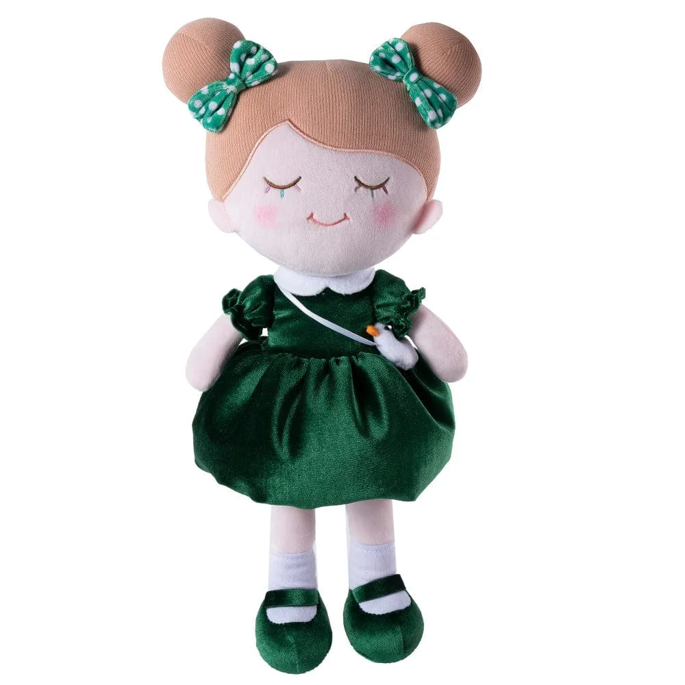 Personalized Dark Green Doll