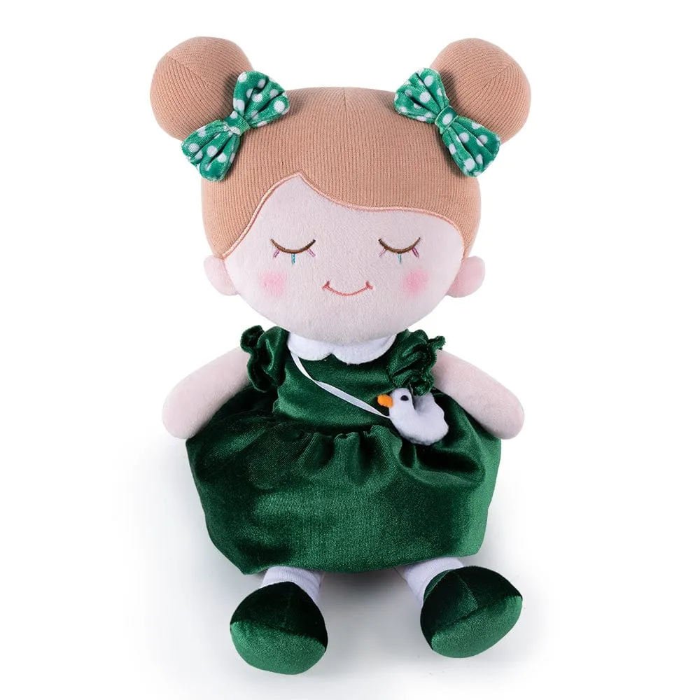 Personalized Dark Green Doll