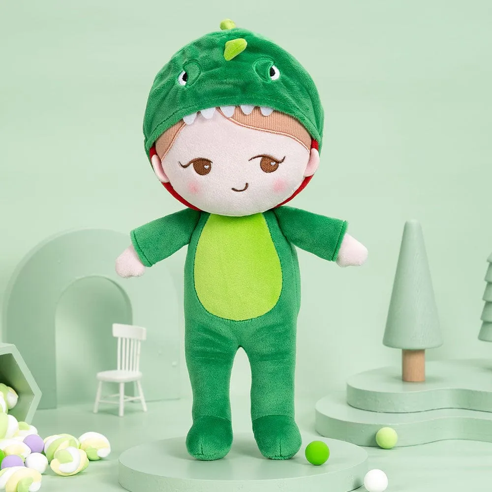 Personalized Green Dinosaur Doll