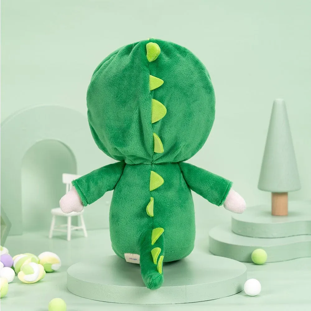 Personalized Green Dinosaur Doll