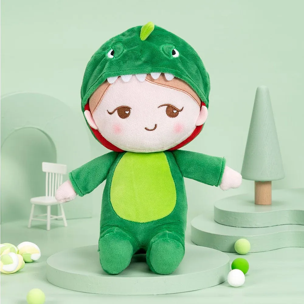 Personalized Green Dinosaur Doll