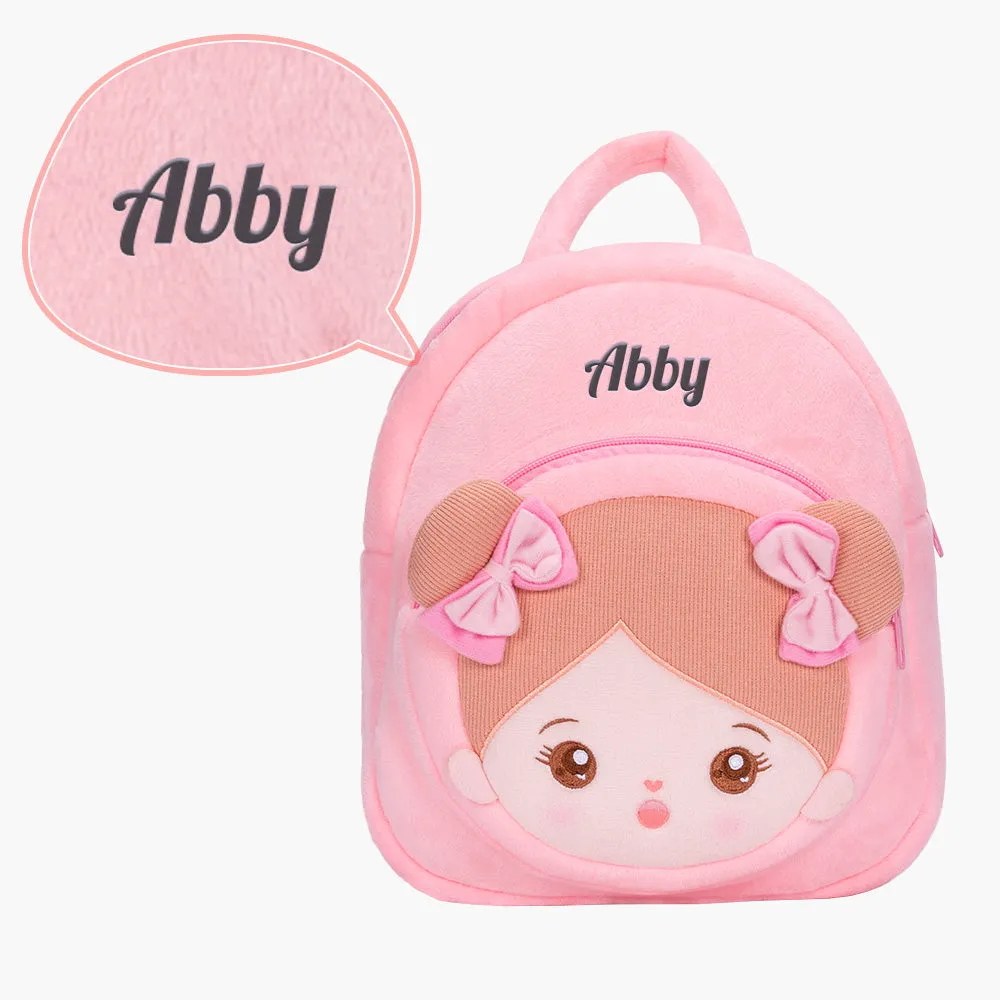 Personalized Nurse Girl Doll   Backpack