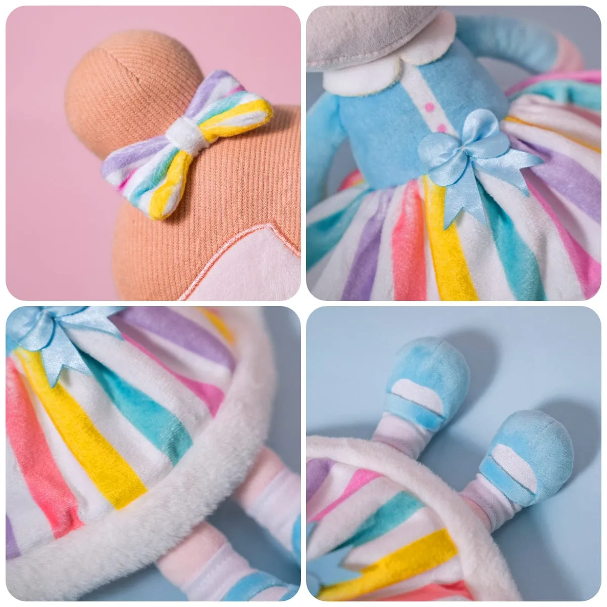 Personalized Rainbow Plush Doll