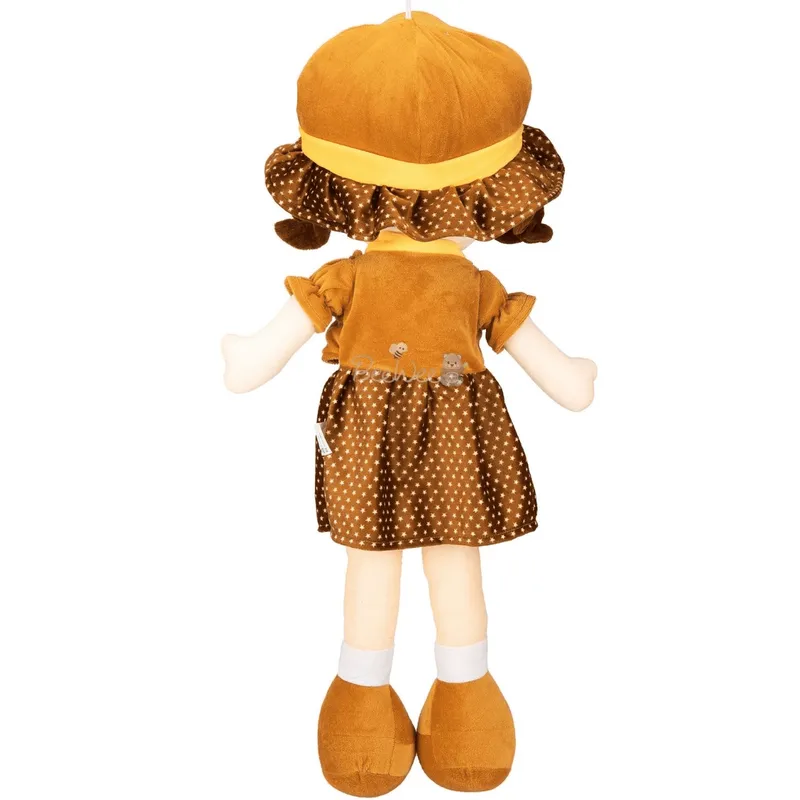 Plush Cute Super Soft Toy for Girls (Winky Doll 40 Cms, Brown)