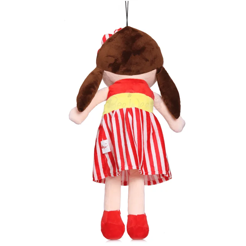 Plush Super Soft Toy for Girls (Cute Doll 60 Cms, Red)