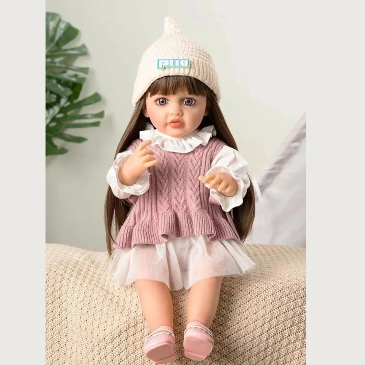 Realistic Cute Doll with Advanced Sensors