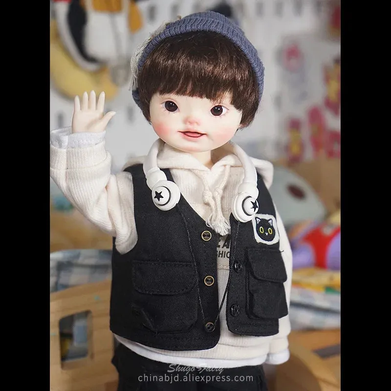 Shuga Fairy Tang Xiaoxiao 1/6 BJD Doll - Cute Beep Face Resin Doll | Perfect Gift for Collectors