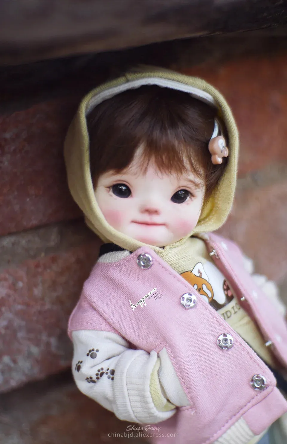 Shuga Fairy Tang Xiaoxiao 1/6 BJD Doll - Cute Beep Face Resin Doll | Perfect Gift for Collectors