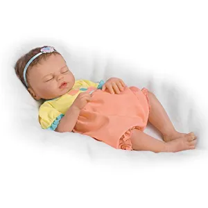 The Ashton - Drake Galleries Baby of Mine So Truly Real Lifelike & Realistic Weighted Newborn Baby Doll 17-inches