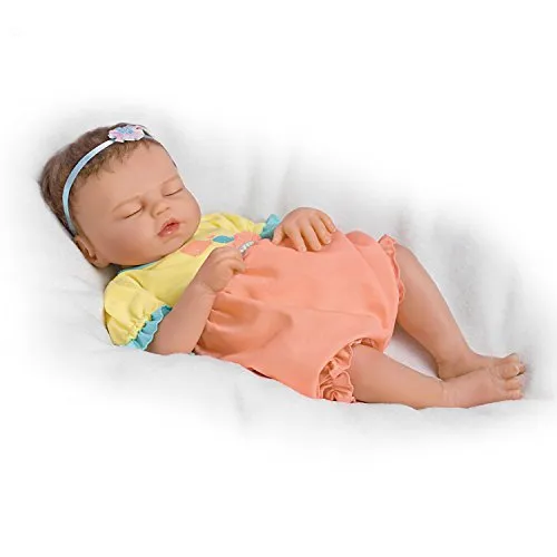 The Ashton - Drake Galleries Baby of Mine So Truly Real Lifelike & Realistic Weighted Newborn Baby Doll 17-inches