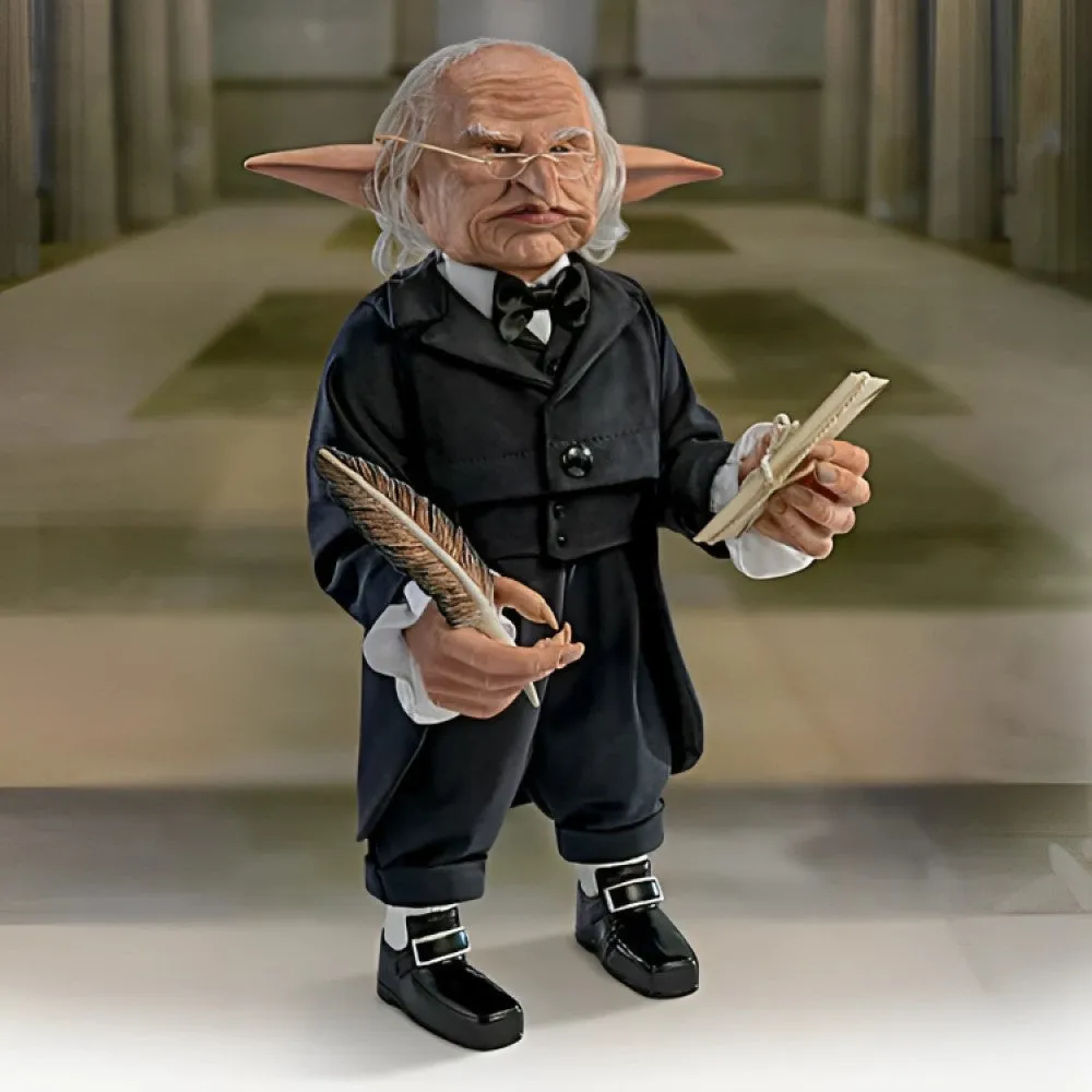 The Ashton-Drake Galleries Harry Potter Gringotts Bank Head Goblin Portrait Figure Hand-painted Vinyl Poseable 16.5-inches