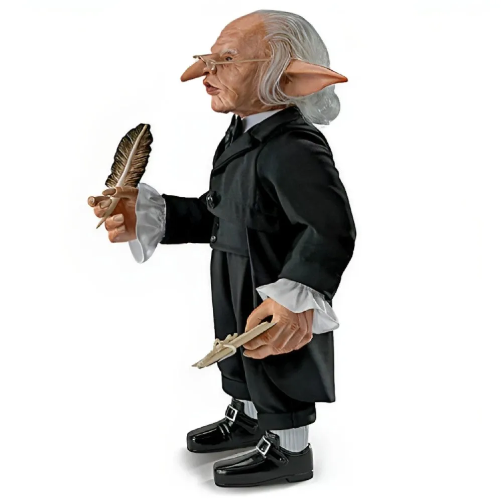 The Ashton-Drake Galleries Harry Potter Gringotts Bank Head Goblin Portrait Figure Hand-painted Vinyl Poseable 16.5-inches