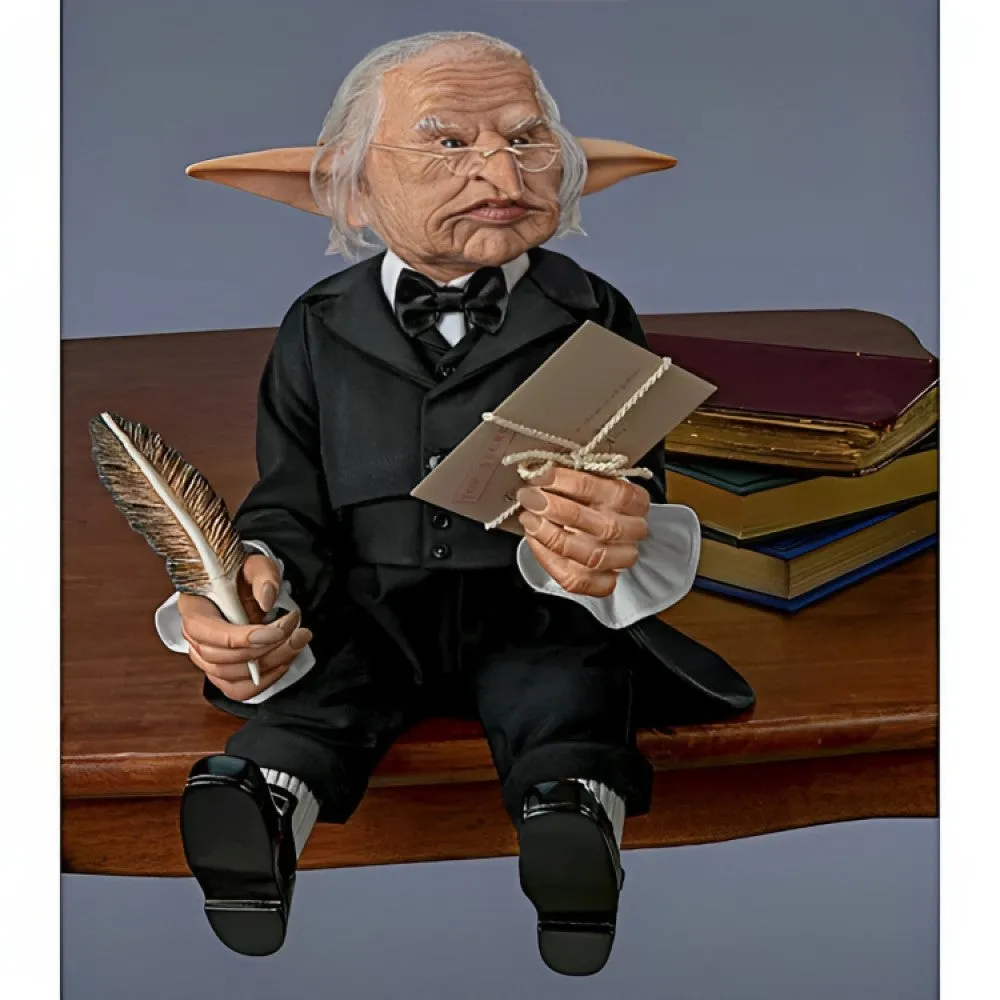 The Ashton-Drake Galleries Harry Potter Gringotts Bank Head Goblin Portrait Figure Hand-painted Vinyl Poseable 16.5-inches