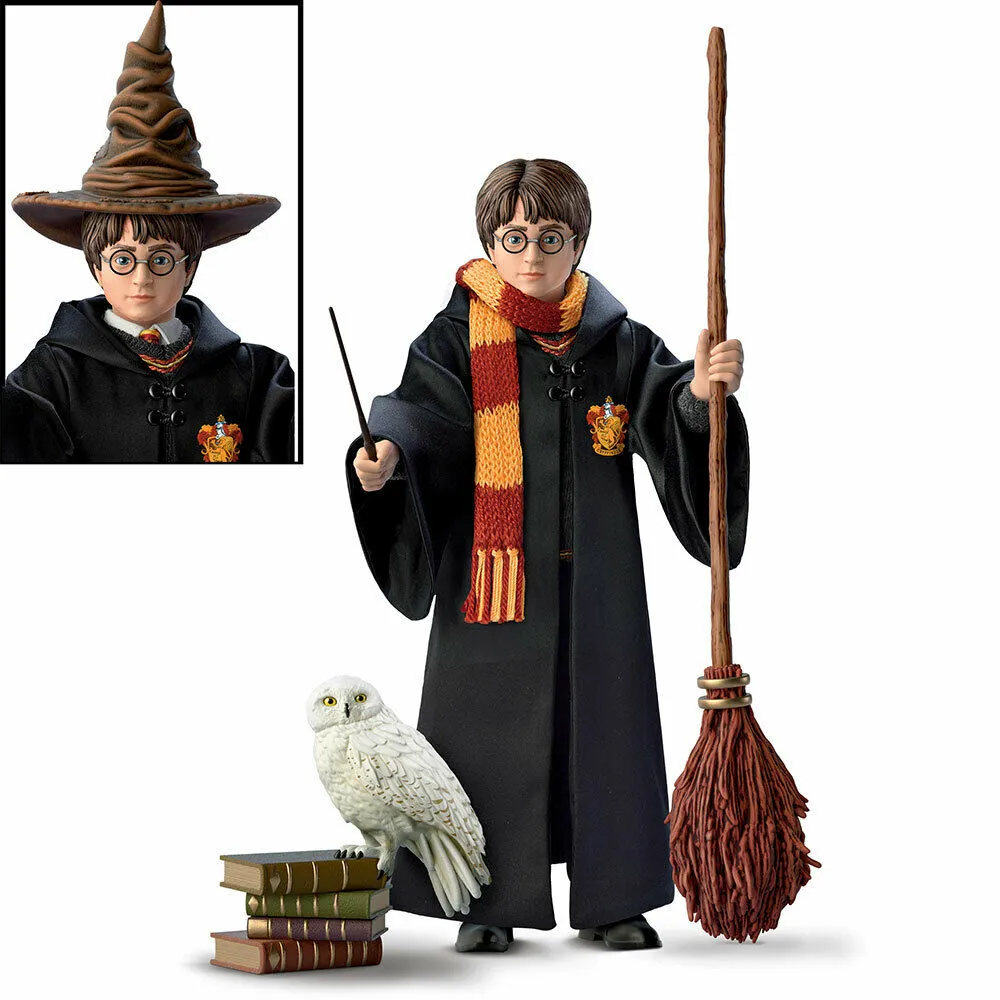 The Ashton - Drake Galleries Harry Potter Ultimate Year One Portrait Figure Collection Issue #1: Harry Potter Year One Handcrafted Artists Resin with Gryffindor Uniform and Sculpted Accessories 10.5-inches