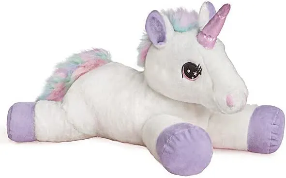 The Ashton - Drake Galleries Mia and Sparkle Lifelike So Truly Real® Baby Girl Doll Weighted with Soft RealTouch® Vinyl Skin and Plush Unicorn Friend by Master Doll Artist Violet Parker 17"-Inches